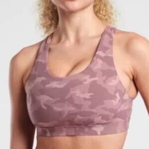 Athleta sports bra pink size small